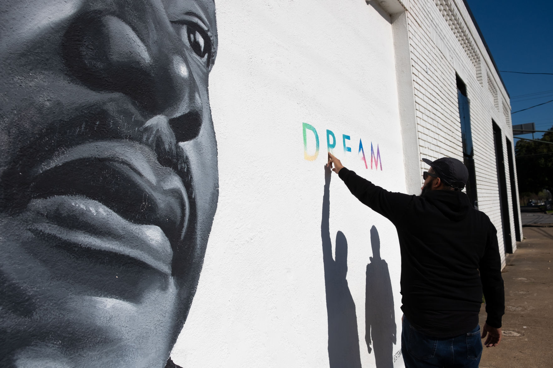 ‘Art is for everybody’: UTA alumnus Jeremy Biggers’ art personifies Latinx, black representation